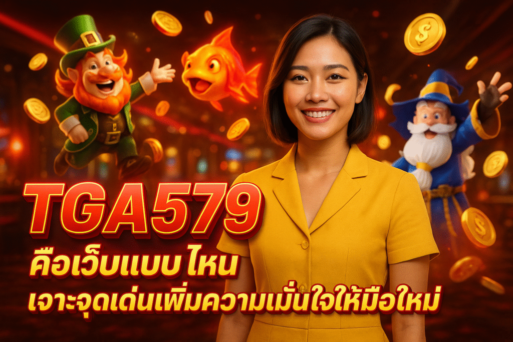 TGA579 คือเว็บแบบไหน เจาะจุดเด่นเพิ่มความมั่นใจให้มือใหม่
