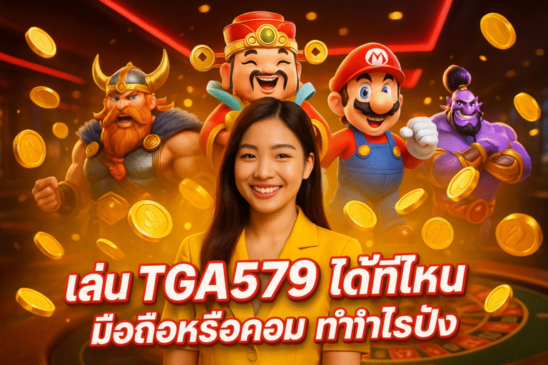 เล่น TGA579 ได้ที่ไหน มือถือหรือคอม ทำกำไรปัง