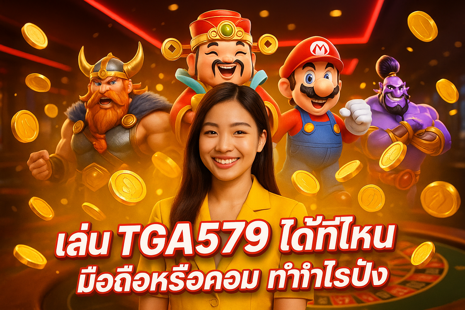 เล่น TGA579 ได้ที่ไหน มือถือหรือคอม ทำกำไรปัง