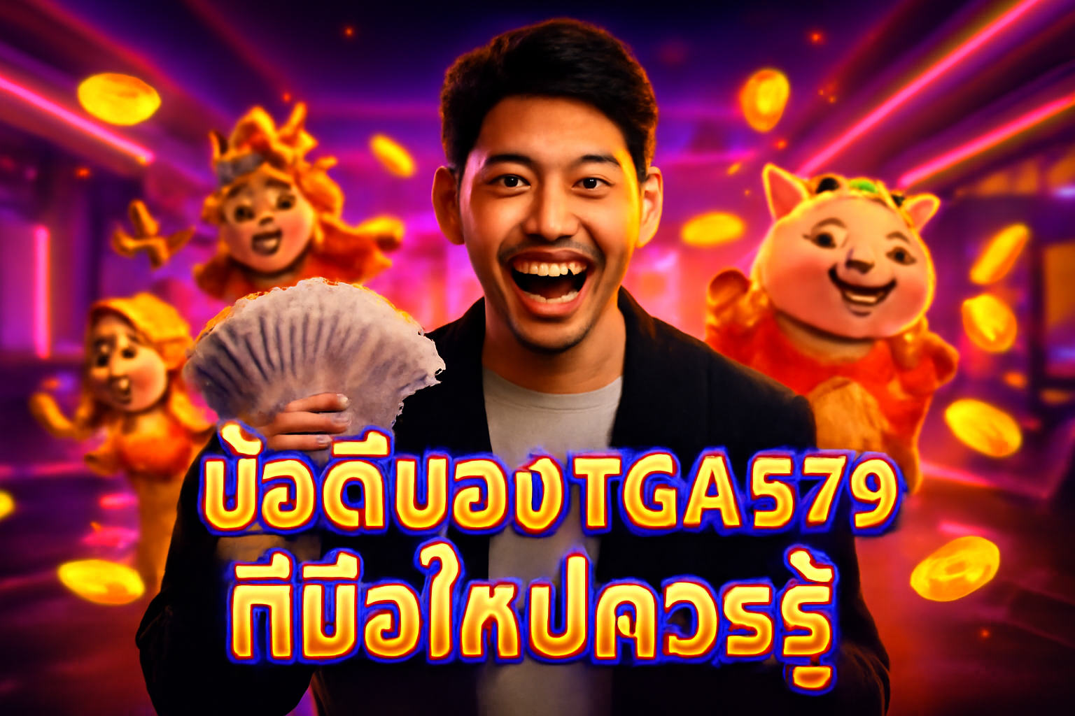 TGA579 รองรับวอเลท เต็มระบบ ใช้ง่าย