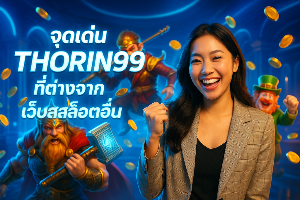 จุดเด่น THORIN99 ที่ต่างจากเว็บสล็อตอื่น
